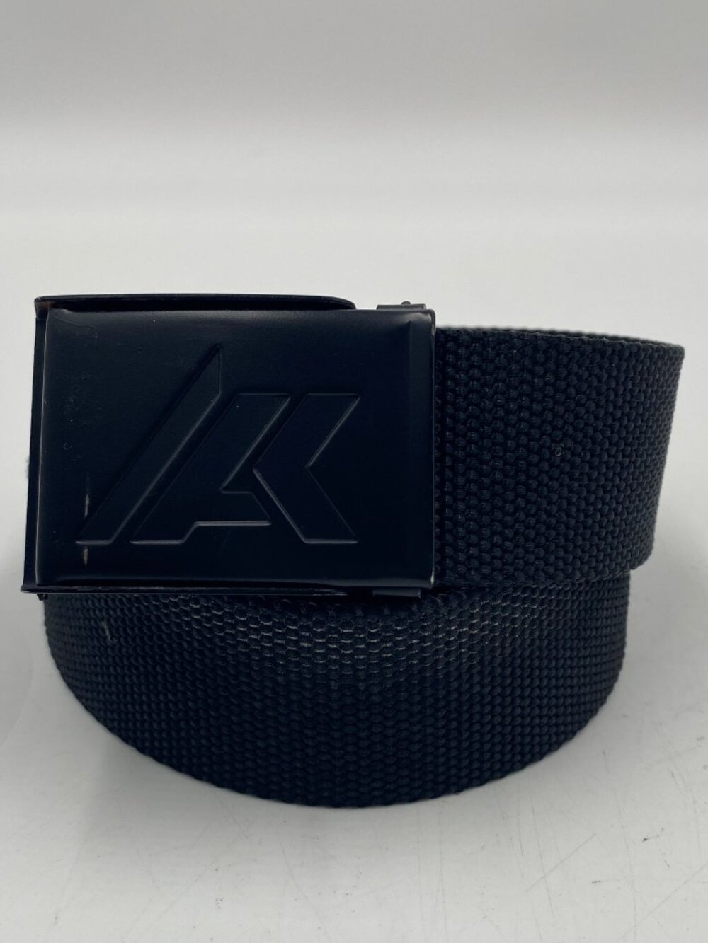Canvas Web Belt with Black Flip Top Buckle Fits Up to 42" Adjustable 1 3/8" Wide